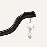 Lily Pearl Drop Hair Stick