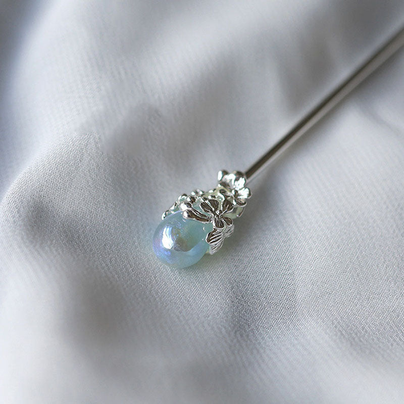 Iridescent Bloom Hair Stick