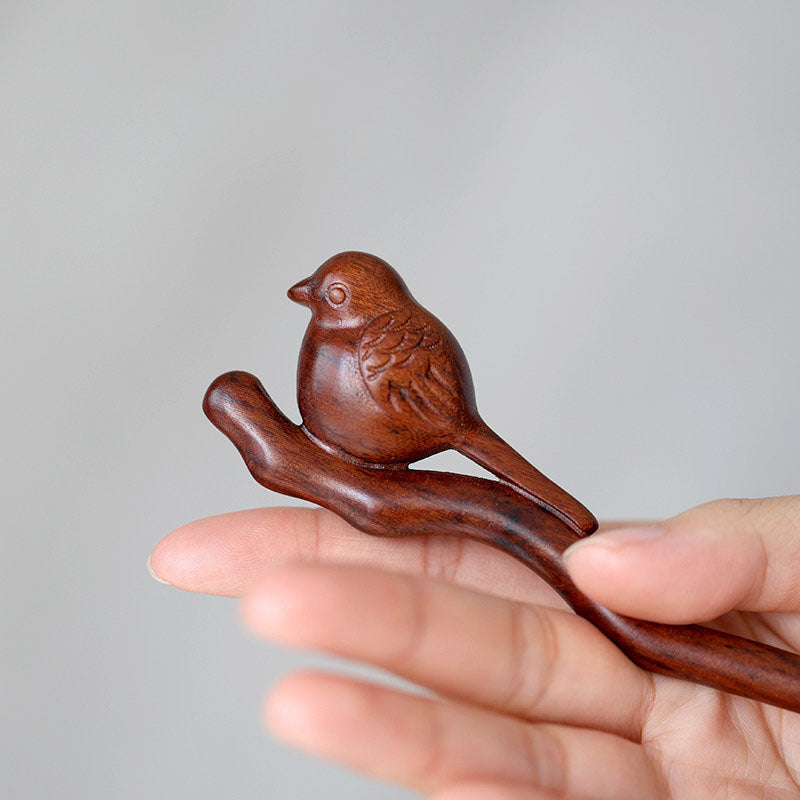 Magpie Blessing Hair Stick