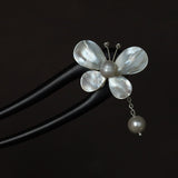 Butterfly Nacre Pearl Hair Stick