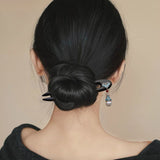 Azure Butterfly Hair Stick