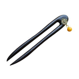 Amber Drop Hair Stick