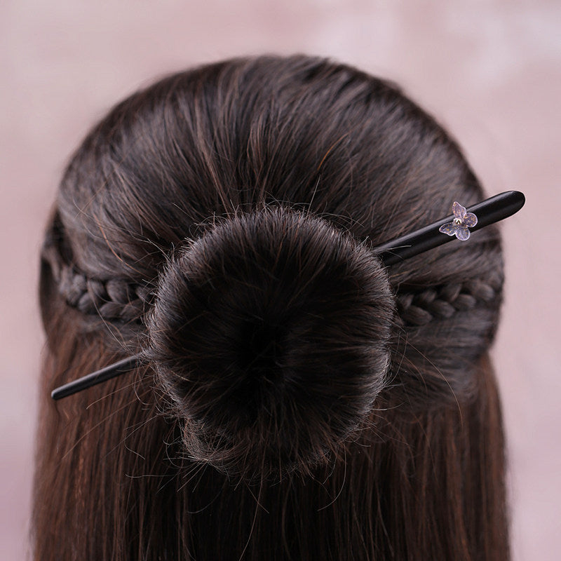 Glass Wing Hair Stick