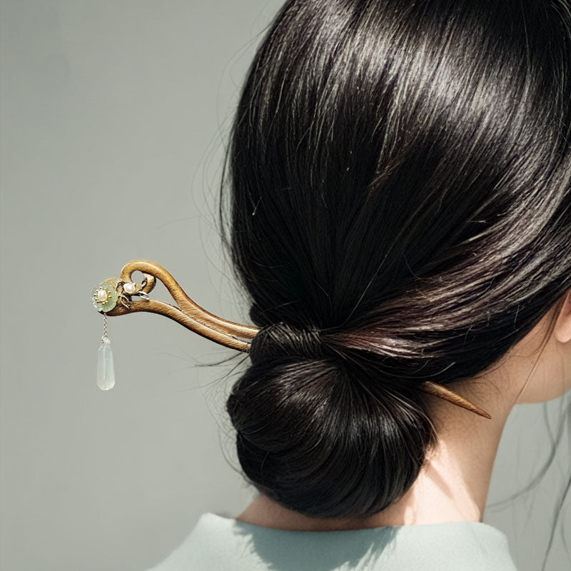 Misty Pear Hair Stick