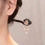 Pearl Crown Hair Stick