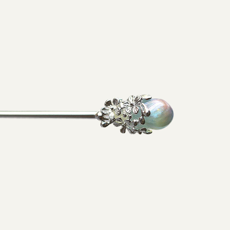Iridescent Bloom Hair Stick