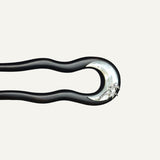 Crescent Bamboo Hair Stick