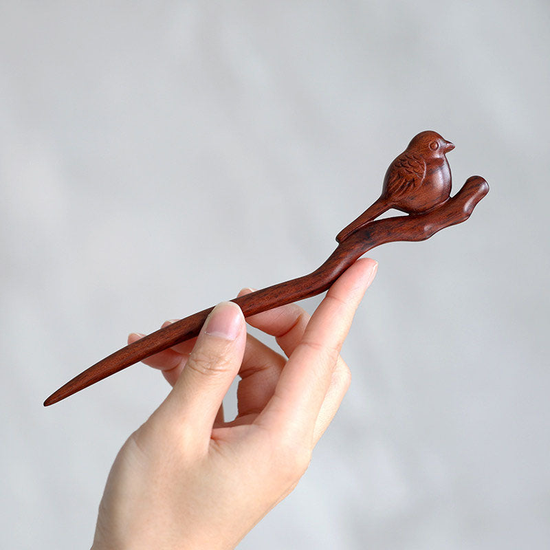 Magpie Blessing Hair Stick