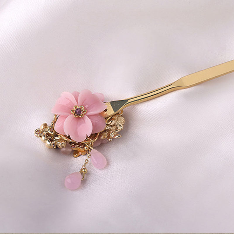 Blush Bloom Hair Stick
