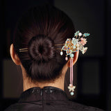 Floral Muse Butterfly Hair Stick