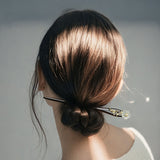 Apricot Veil Hair Stick