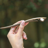 Sandalwood Rabbit Hair Stick