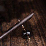 Smoky Quartz Hair Stick