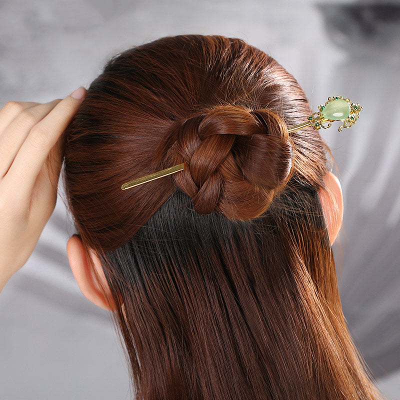 Celadon Jade Hair Stick