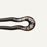 Hand-Painted Floral Hair Stick