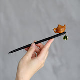 Teapot Serenity Hair Stick