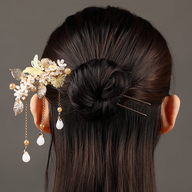 Aurora Bloom Hair Stick