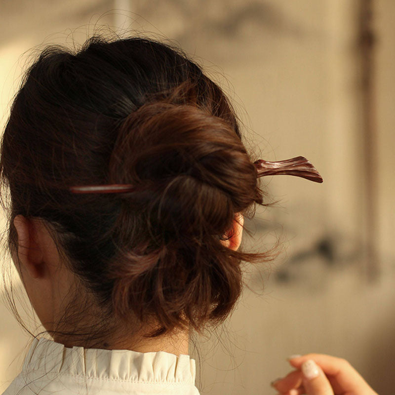 Cut Branch Hair Stick