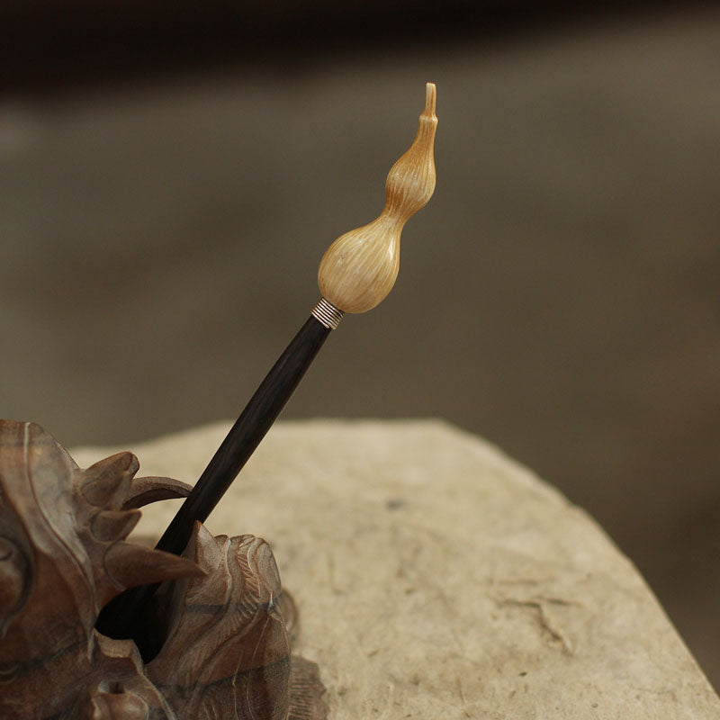 Antler Calabash Hair Stick