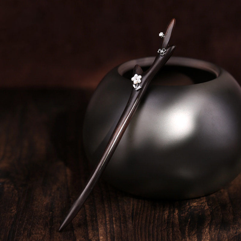 Minimal Blossom Hair Stick