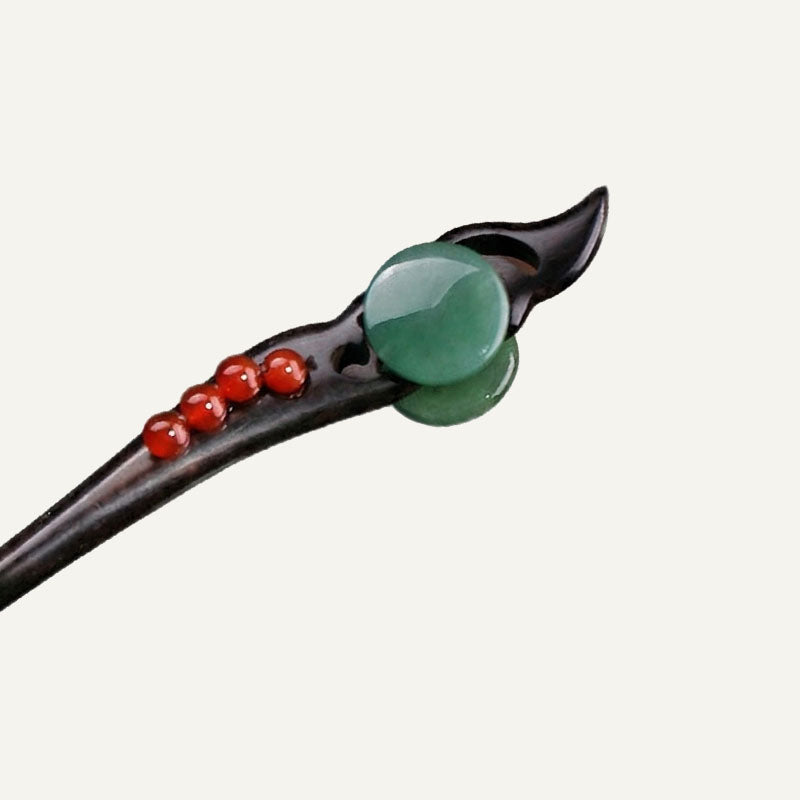 Jade Axis Hair Stick