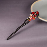 Lucky Red Cloud Hair Stick