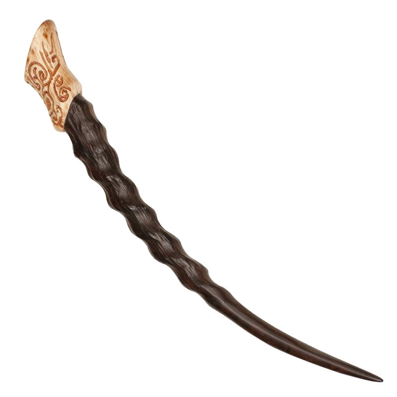 Antler Coil Spine Hair Stick