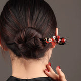 Lucky Red Cloud Hair Stick