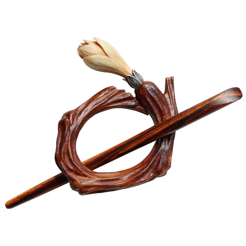 Antler Bloom Ring Hair Stick