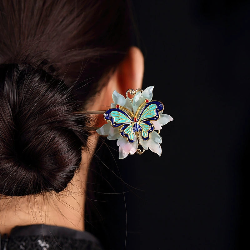 Enchanted Butterfly Hair Stick