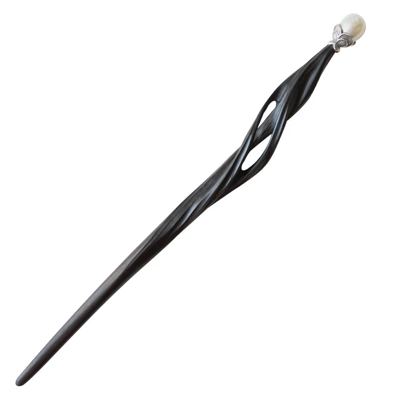 Twisted Pearl Hair Stick
